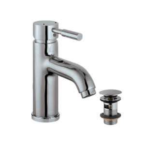 Picture of Single Lever Basin Mixer  with click clack waste