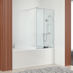 Picture of Frameless Tub mounted enclosure