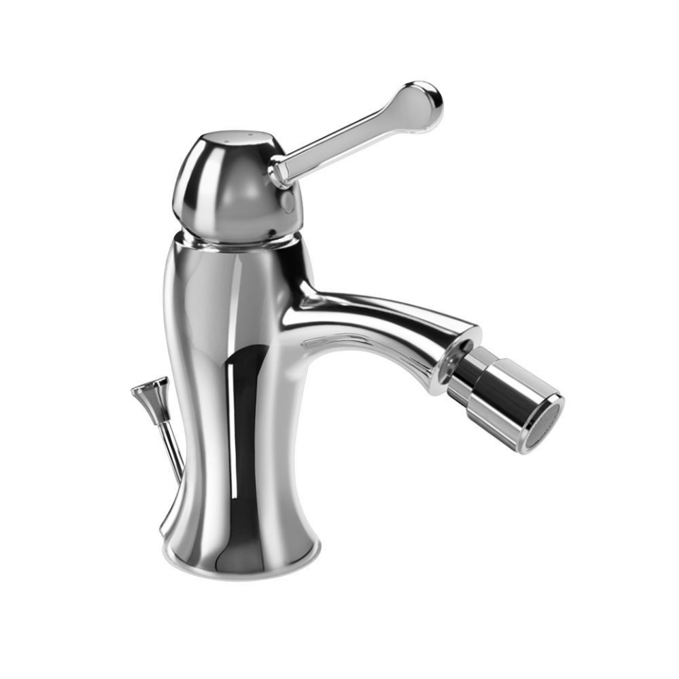 Picture of Single Lever Bidet Mixer with Popup Waste