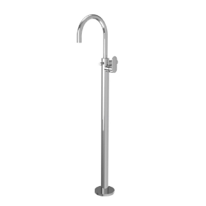 Picture of Exposed Parts of Floor Mounted Single Lever Bath Mixer - Chrome