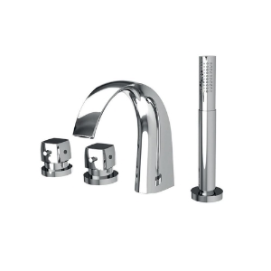 Picture of 4-Hole Thermostatic Bath & Shower Mixer - Chrome