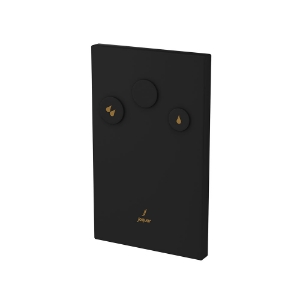 Picture of In-wall i-ﬂushing system - Black Matt
