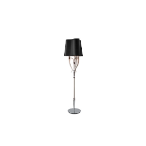 Picture of Black Fabric shade Floor Lamp