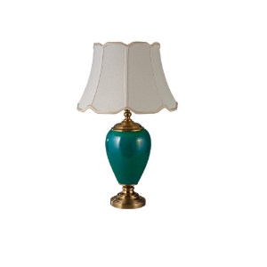 Picture of Green Ceramic Table Lamp
