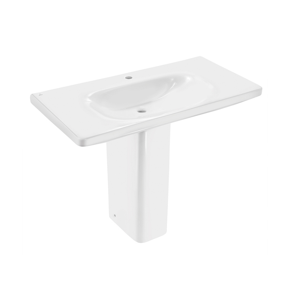 Picture of Wall Hung Basin With Full Pedestal