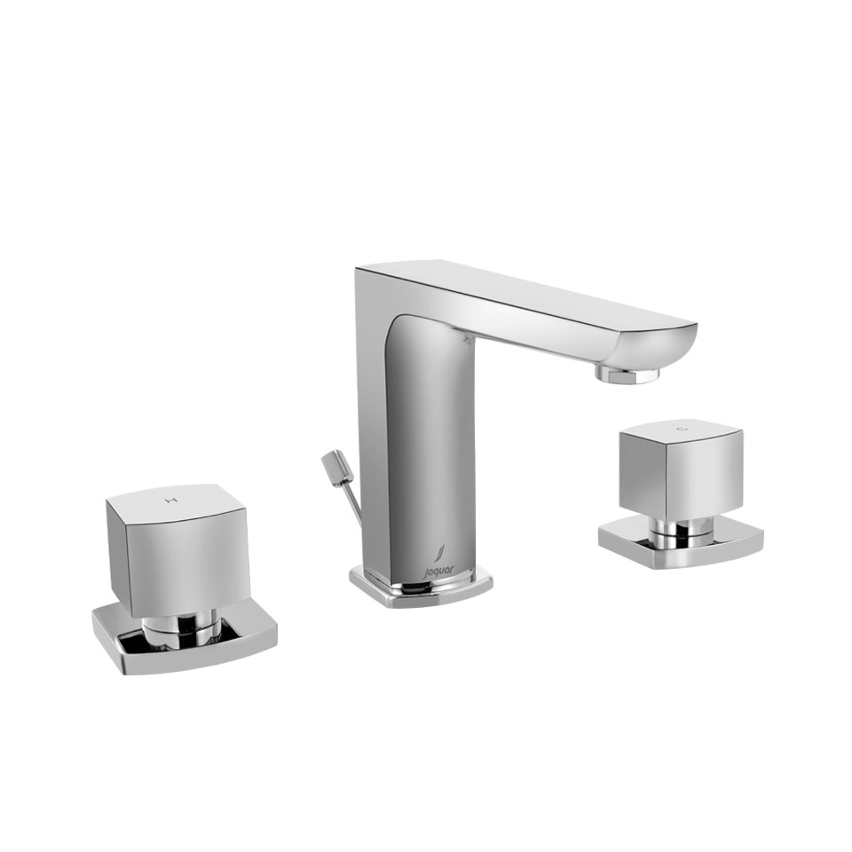 Picture of 3 Hole Basin Mixer with Popup Waste