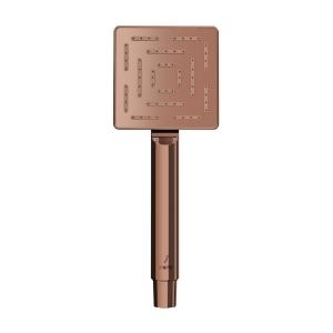 Picture of Single Function Square Shape Maze Hand Shower - Blush Gold PVD
