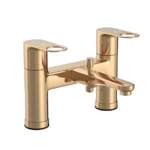 Picture of H Type Bath and Shower Mixer - Auric Gold