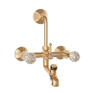 Picture of Bath & Shower Mixer 3-in-1 System - Auric Gold