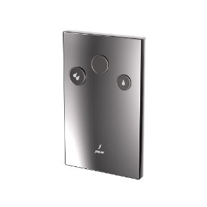 Picture of In-wall i-ﬂushing system - Black Chrome