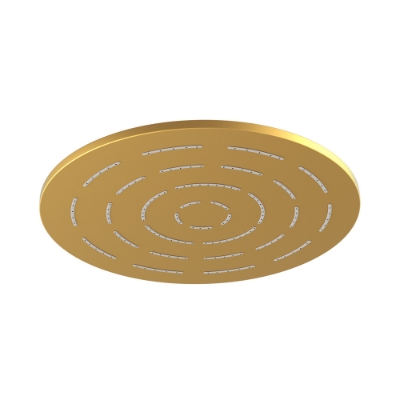 Picture of Round Shape Maze Overhead Shower - Gold Matt PVD