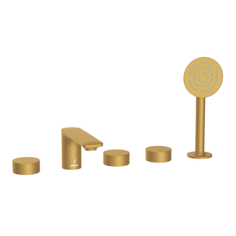 Picture of 5-Hole Bath & Shower Mixer - Gold Matt PVD