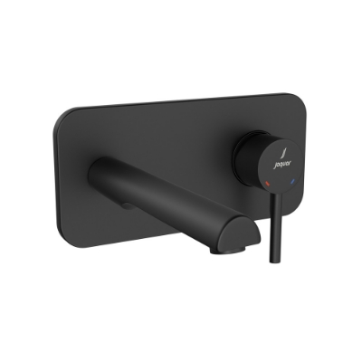 Picture of Exposed Parts of Single Lever Built-in In-wall Manual Valve  - Black Matt