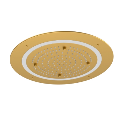 Picture of Duoflo Shower Round Shape - Gold Matt PVD