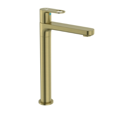 Picture of High Neck Basin Tap - Antique Bronze