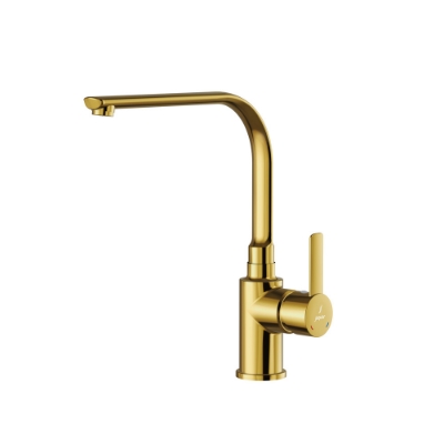Picture of Side Single Lever Mono Sink Mixer - Gold Bright PVD