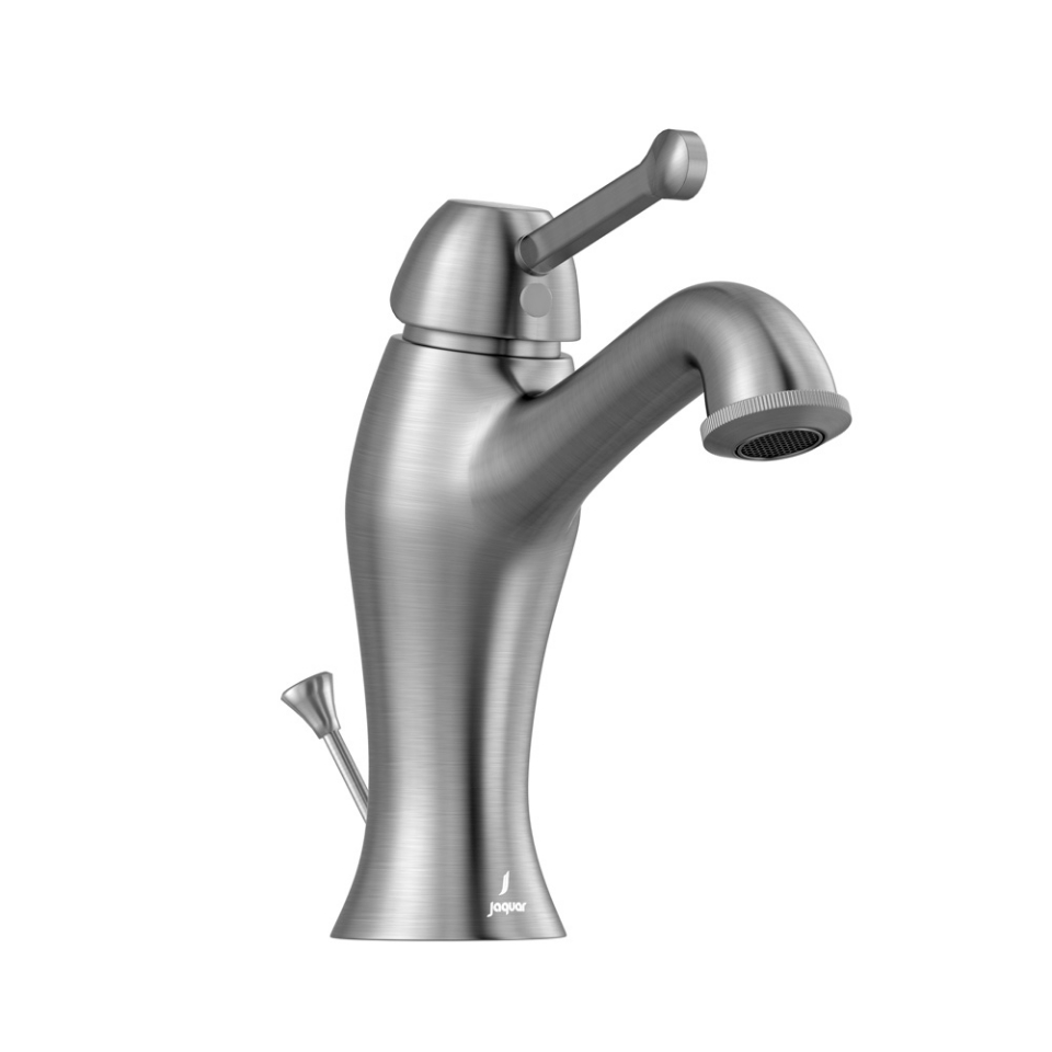 Picture of Single Lever Basin Mixer with Popup Waste - Stainless Steel