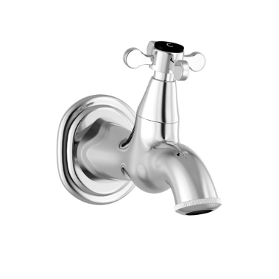 Picture of Bib Tap with Wall Flange - Chrome