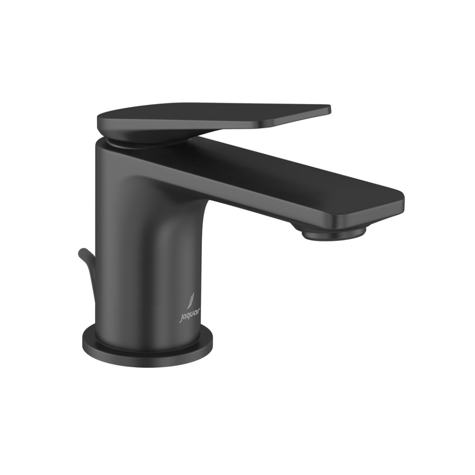 Picture of Single Lever Basin Mixer with Popup Waste - Black Matt